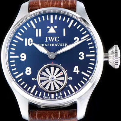 레플리카 [아이더블유씨] 남성용 빅 파일럿 마커스 뷸러 터빈 무브먼트 V6F 1:1베스트 에디션 블루 다이얼 IWC0200  