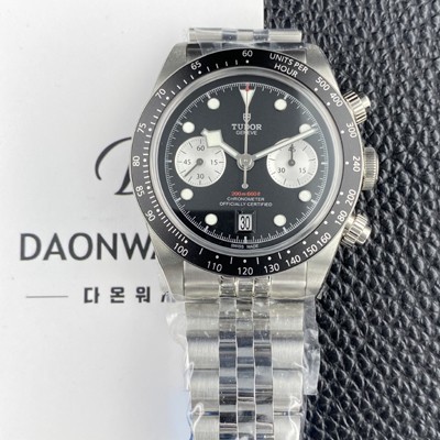 레플리카 [튜더] 남성용 헤리티지 블랙베이 M79360N 크로노그래프 팬더 41mm 오토매틱 7750무브먼트 블랙 다이얼 tud5137  