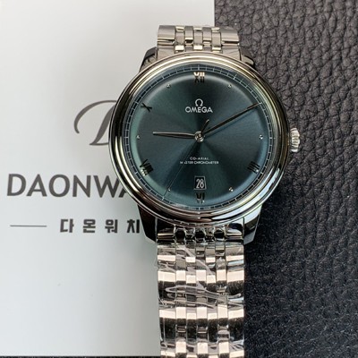 레플리카 [오메가] 남성용 드빌 프레스티지 434.10.40.20.10.001 오토매틱 Cal.8800타입 40mm 메탈줄 그린 다이얼 omg20210  