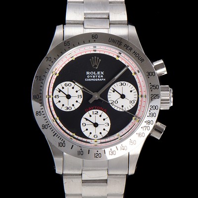 레플리카 [로렉스] 남성용 1965년 모델 클래식  코스모그래프 데이토나  Ref.6239 수동감기/기계식 37mm 스크류 다운 푸셔 메탈줄 블랙다이얼 rol2991  