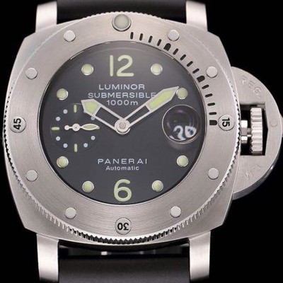 레플리카 [파네라이] 남성용 1:1 수제공정형 루미너 서브미시블 팸 243 블랙다이얼 PAN0403  