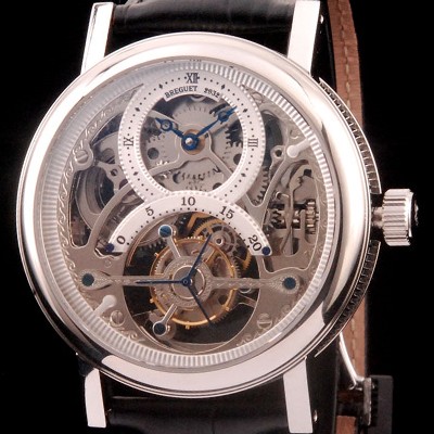 레플리카 [브레게] 남성용 VIP타입 리얼 뚜르비용!!클래식 그랜드 컴플리케이션 3355PT/00/986 스켈레톤 다이얼 투어빌론 탑재 무브먼 BRG0400  