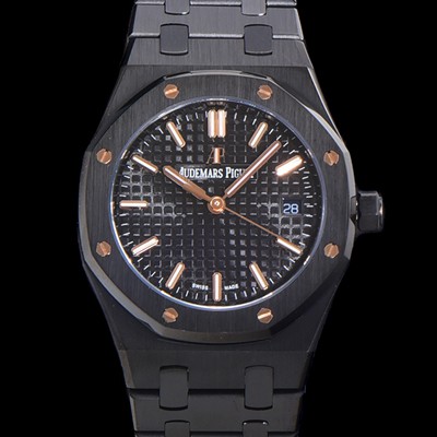 레플리카 [오데마피게] 여성용 로얄오크 점보 엑스트라씬 오토매틱 34미리 블루다이얼 AUD87422  