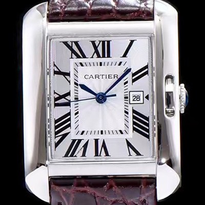 레플리카 [까르띠에] 남성용 탱크 W5310031 워치 화이트 다이얼 스위스 정품 쿼츠 무브먼트 CAR0051  