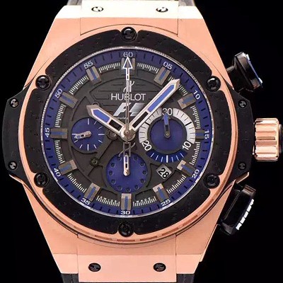 레플리카 [휴블렛] 남성용 빅뱅 킹파워 F1 48mm 버전 그레이다이얼 HUB0421  