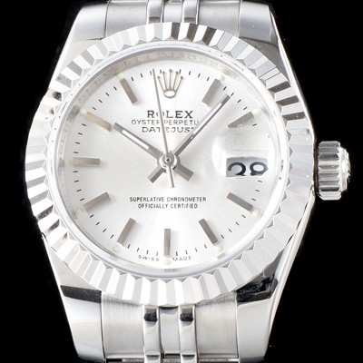 레플리카 [로렉스] 여성용 NEW 데이져스트 179160-72130 26mm 신형 모델 화이트 실버 다이얼 쥬빌리 브레이슬릿 오토매틱 무브먼 ROL0305  