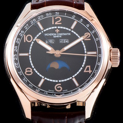 레플리카 [바쉐론콘스탄틴] 남성용 2019 SIHH신제품!! 피프티식스 4000E/000R-B438 컴플리트 캘린더 데이-데이트 문페이즈 블랙 다이얼 오토매틱 무브먼트 VAC0200  