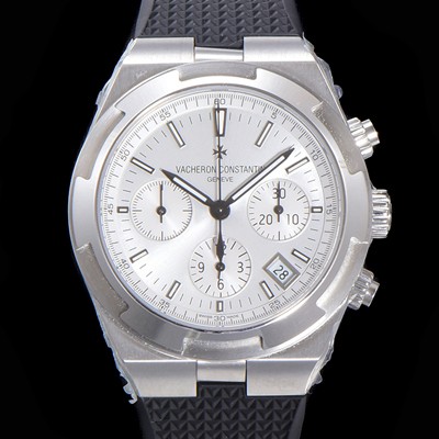 레플리카 [바쉐런콘스탄틴] 남성용 오버시즈 크로노그래프 42mm 오토매틱 5500S 러버우레탄줄 화이트다이얼 vac1951  