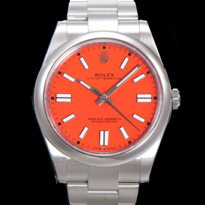 레플리카 [로렉스] 남성용 904스틸 오이스터 퍼페추얼 m124300 오토매틱 칼리버 3230타입 41mm/36mm 메탈시계 래드다이얼 ROL79861  