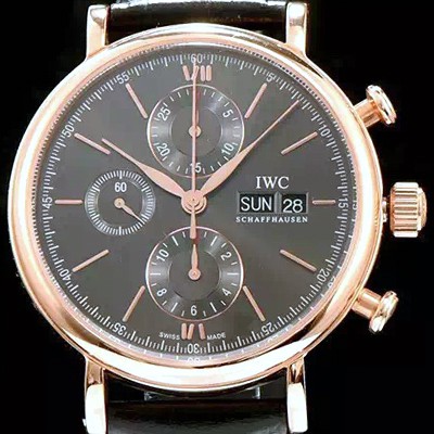 레플리카 [아이더블유씨] 남성용 포르토피노 7750 오토매틱 무브먼트 그레이다이얼 IWC0200  