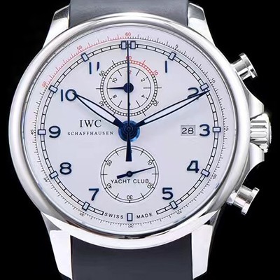 레플리카 [아이더블유씨] 남성용 요트클럽 화이트 다이얼 오토매틱 무브먼트 IWC0234  