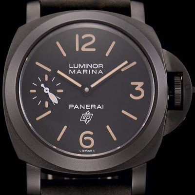 레플리카 [파네라이] 남성용 루미너 마리나 팸005`K` 블랙다이얼 PAN1224  