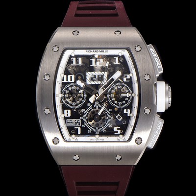 레플리카 [리차드밀레] 남성용 RM11-FM 티타늄 케이스/스텐레스 스틸 베젤 크로노그래프 50mm 오토매틱 무브먼트 스켈레톤 다이얼 ric0253  