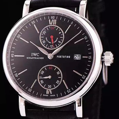 레플리카 [아이더블유씨] 남성용 IW361002포르투기즈 에브리데이 워치 블랙 다이얼 스위스 ETA 2824-A2 오토매틱 무브먼트 IWC0140  