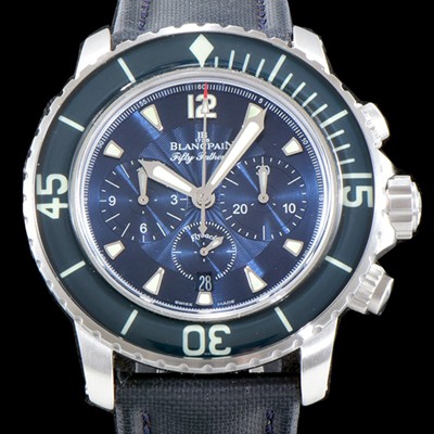 레플리카 [블랑팡] 남성용 베스트셀링!! 피프티 패덤스 5085FB-1140-52B 