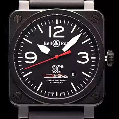 레플리카 [벨엔로즈] 남성용 인스트루먼트 03 오토메틱 블랙 다이얼 오토매틱 무브먼트 BEL4201  