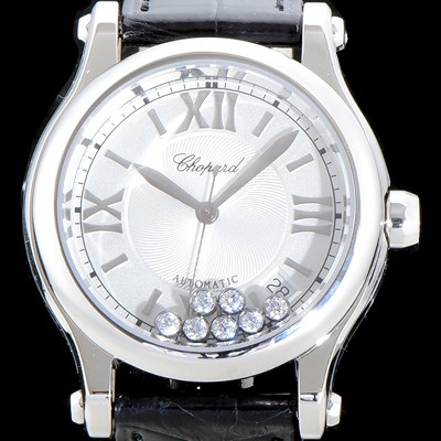 레플리카 [쇼파드] 여성용 베스트셀러!!해피 스포츠 278559-3001 36MM 스테인리스 스틸 다이아몬드 화이트 다이얼 오토매틱 무브먼트 CHO0200  