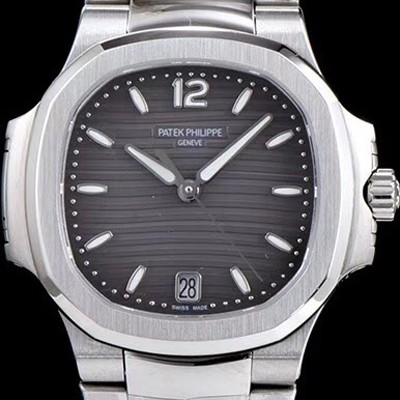 레플리카 [파텍필립] 남성용 노틸러스 7018/1A-010 그레이 다이얼 브레이슬릿 오토매틱 무브먼트 PAT40040  