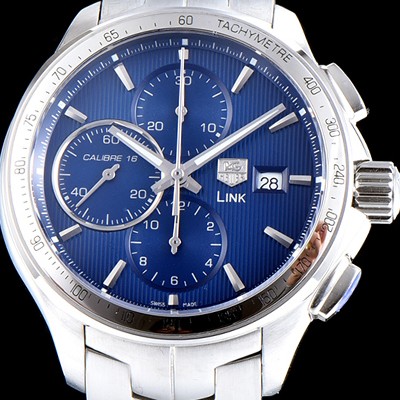 레플리카 [태그호이어] 남성용 링크 크로노그래프 블루 다이얼 오토매틱 무브먼트 TAG4223  
