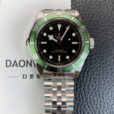 레플리카 [튜더] 남성용 블랙베이 41mm 오토매틱 2824무브먼트 블랙 다이얼 tud5132  