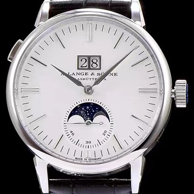 레플리카 [아랑게운트죄네] 남성용 색스니 화이트 다이얼 오토매틱 무브먼트 LAN4201  