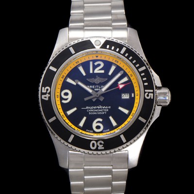 레플리카 [브라이틀링] 남성용 슈퍼오션 A17366D71B1S1 오토매틱 2824타입 42mm 메탈줄 블랙 다이얼 bre6044  