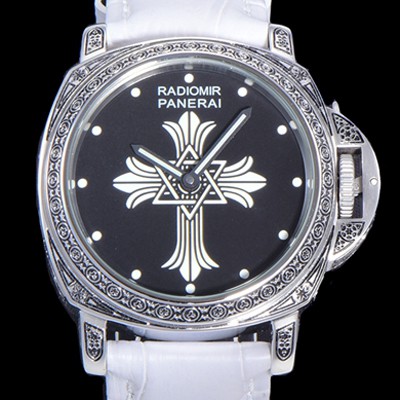 레플리카 [파네라이] 남성용 라디오미르 ETA 6497-2 수동/기계식 무브먼트 44미리 가죽줄 블랙다이얼 PAN73333  