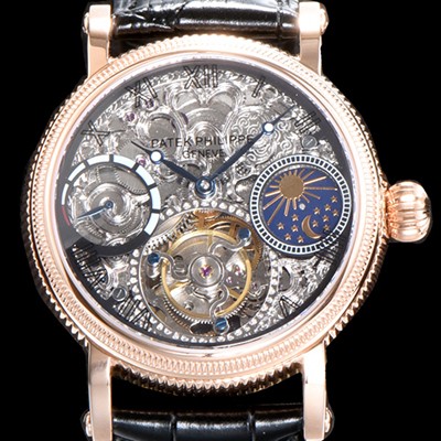 레플리카 [파텍필립] 남성용 그렌드 컴플리케이션 18k 로즈골드 문페이즈 세귤 리얼 투어빌론 최상급 쥬얼 다이아몬드 베젤 스켈레톤 다이얼 PAT0401  