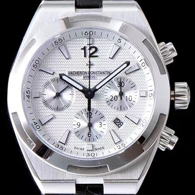 레플리카 [바쉐론콘스탄틴] 남성용 오버시즈 49150B01A-9095 컬럼 휠 크로노그래프 실버 텍스쳐 다이얼 오토매틱 무브먼트 VAC0240  