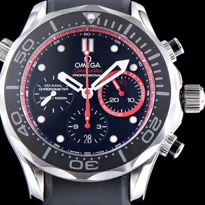 레플리카 [오메가] 남성용 업그레이드!!! 오메가 씨마스터 크로노그래프 오토매틱 무브먼트 OMG0302  