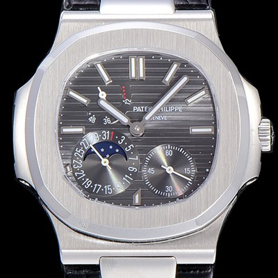레플리카 [파텍필립]남성용 노틸러스 오토매틱 스틸 40미리 그레이다이얼 PAT86489  