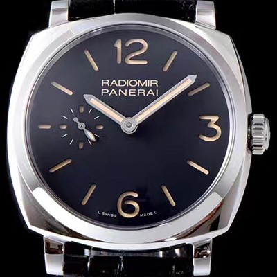 레플리카 [파네라이] 남성용 라디오미르 컴포짓 3 데이즈 팸 532 파네리스티 기념 에디션 블랙 다이얼 PAN1225  