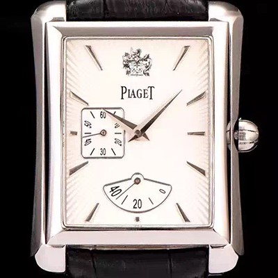 레플리카 [피아제] 남성용 엠페라도 화이트 골드 33mm 시리즈 화이트다이얼 PIA4210  