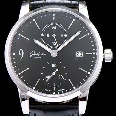 레플리카 [글라슈테 오리지날] 남성용 세나토 블랙 다이얼 오토매틱 무브먼트 GLA4222  