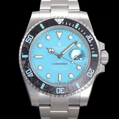 레플리카 [로렉스] 남성용 신형 케이스 업그레이드 러스털러스 스틸 재질 !  서브마리너 오토매틱 Cal.3135 40mm  카본 베젤 메탈줄 블루다이얼 rol26346  