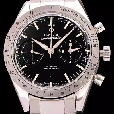 레플리카 [오메가] 남성용 스피드마스터 크로노그래프 블랙다이얼 OMG0101  
