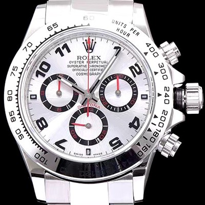 레플리카 [로렉스] 남성용 데이토나 116509-78599 크로노그래프 실버 다이얼 브레이슬릿 ETA 7750B오토매틱 무브먼트 ROL0105  