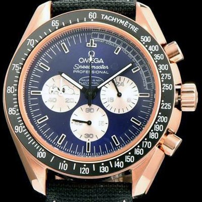 레플리카 [오메가] 남성용 스피드마스터 311.32.42.30.04.003 18k 로즈골드 블랙 다이얼 스위스 정품 쿼츠 무브먼트 OMG00005  