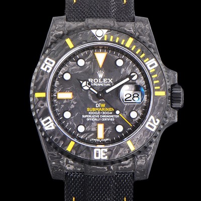 레플리카 [로렉스] 남성용 서브마리너 41mm 포지드카본 오토매틱 Cal.3135 블랙 다이얼 rol49216  