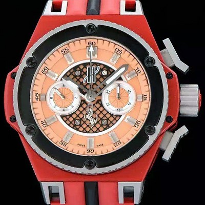 레플리카 [휴블렛] 남성용 빅뱅 페라리 에디션 골드다이얼 HUB4202  