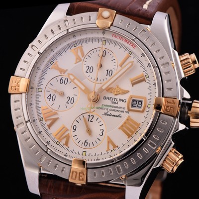 레플리카 [브라이틀링] 남성용 크로노매트 크로노그래프 화이트 다이얼 오토매틱 무브먼트 BRE0240  