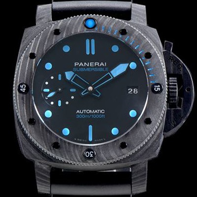 레플리카 [파네라이] 남성용 서브멀시브 3데이즈 카보테크 PAM00960 오토매틱 OP XXXIV 타입 42mm 카본제질 블랙 다이얼 pan5217  