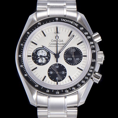 레플리카 [오메가] 남성용 스피더마스터 기념시리즈 실버 스누피 어워드 수동기계식 42mm 메탈줄 화이트다이얼   omg06318  