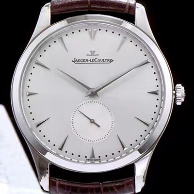 레플리카 [예거르꿀뜨르] 남성용 오리지날 심플워치! 1278420 마스터 울트라 씬 스몰 세컨드 실버 다이얼 Jag0098 오 JAG4201  