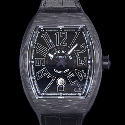 레플리카 [프랭크뮬러] 남성용 V 45 SC DT 뱅가드 2824 므브먼트 오토매틱 44미리 카본 케이스 러버밴드 블랙다이얼 FRA71140  