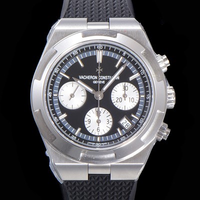 레플리카 [바쉐런콘스탄틴] 남성용 오버시즈 크로노그래프 42mm 오토매틱 5500S 러버우레탄줄 블랙다이얼 vac1215  