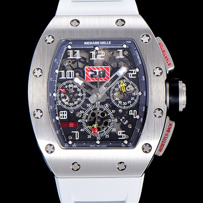 레플리카 [리차드밀레] 남성용 최고급형 RM11-03 플라이백 크로노그래프 50미리 스켈레톤 다이얼 오토매틱 무브먼트 RIC09842  