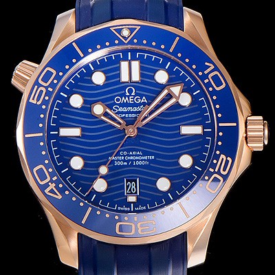 레플리카 [오메가]남성용 씨마스터 다이버 300M 210.22.42.20.03.002 오토매틱 42mm 블루다이얼 OMG84360  