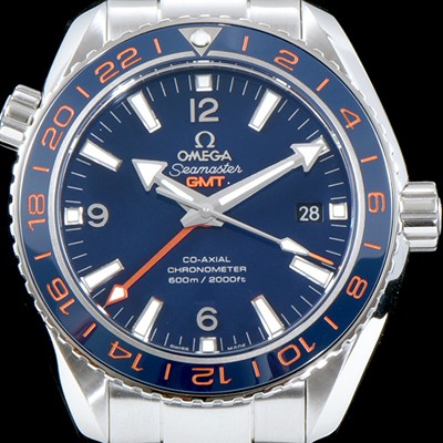 레플리카 [오메가] 남성용 시마스터 플래닛 오션 코엑시얼 지엠티 블랙다이얼 OMG0114  