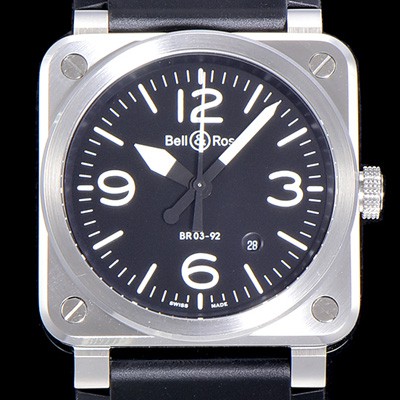 레플리카 [벨엔로스]남성용  r03-92 어비에이션 2미리 오토매틱 블랙다이얼 BEL52144  